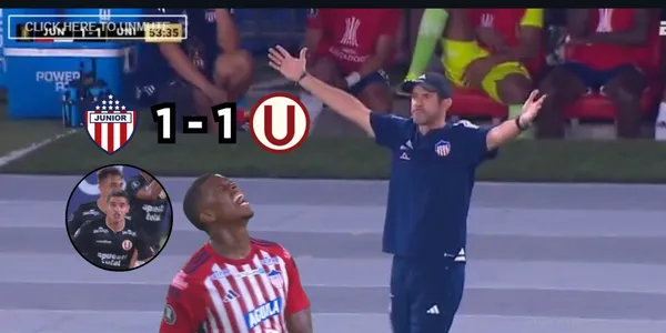 Arturo Reyes entrenador del Junior FC. Fotos tomadas de Twitter Junior FC.