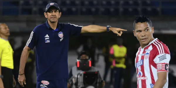 Arturo Reyes le contestó a Carlos Bacca por lo sucedido en el partido contra Once Caldas.