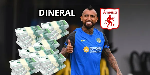 Arturo Vidal está en el radar del América de Cali y vale un dineral ficharlo.