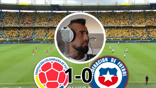 Arturo Vidal Foto: Captura de canal RCN y SCESPN