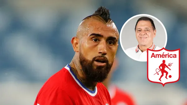 Arturo Vidal Foto: Goal y W Radio