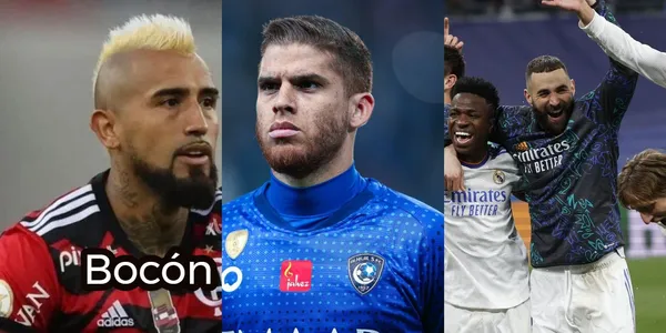 Arturo Vidal fue bocón y el equipo del colombinao Gustavo Cuéllar lo mandó a callar.