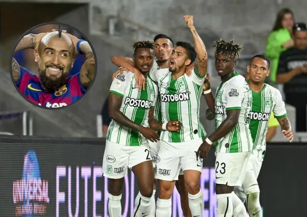 Arturo Vidal habló en una entrevista y se acordó de Atlético Nacional por una curiosa razón que tiene que ver con la Libertadores 2016.