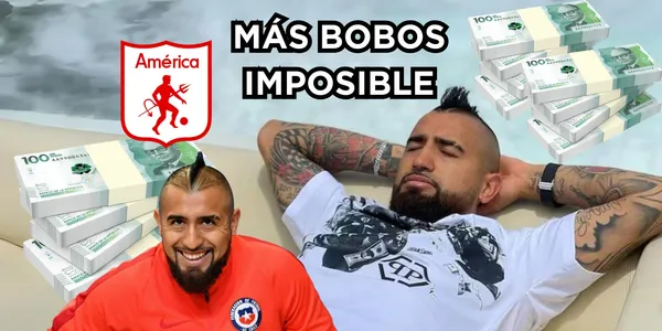 Arturo Vidal le hizo perder un billete a una gente en Cali.
