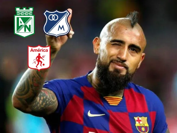 Arturo Vidal reveló el club colombiano en el que jugaría si en algún momento logra fichar para la Liga Colombiana Betplay.