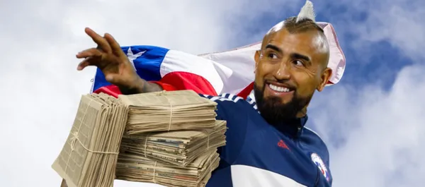 Arturo Vidal, volante chileno.