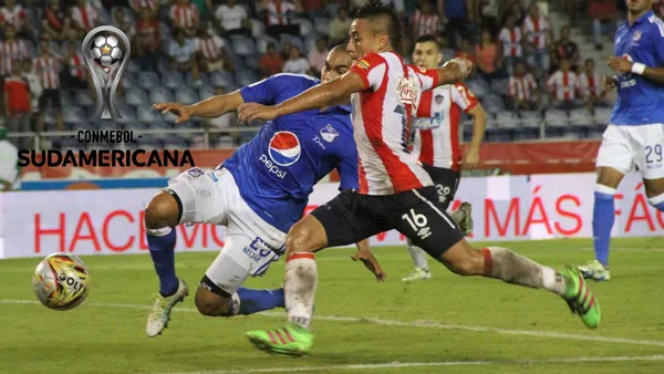 Así aparecen los clubes colombianos, hay uno que es el más caro de la Copa Sudamericana, mientras que Millonarios aparece en este puesto y es el que menos promete