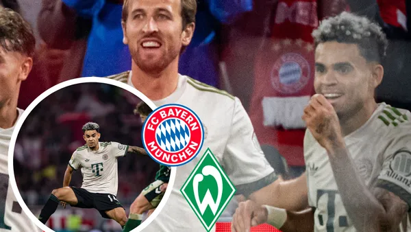 Así le fue a Luis Díaz en la Bundesliga tras la goleada del Bayern Múnich Foto: Escudoteca y Bayern Múnich