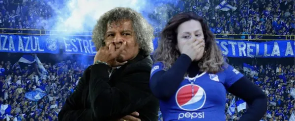 Así lo dio a entender el samario. Foto de fondo tomada de Antena 2, de Gamero de Win y de hincha de Futboled.