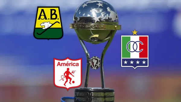 Así quedó definido el futuro de Bucaramanga, América y Once Caldas en la Copa Sudamericana Foto: Conmebol y Escudoteca