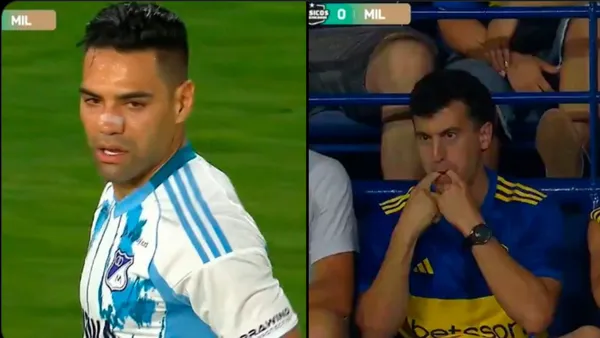 Así recibieron a Falcao en la Bombonera