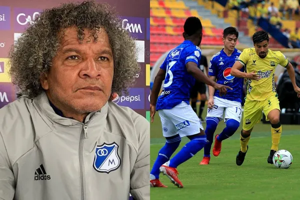 Atlético Bucaramanga venció 2-1 a Millonarios en los cuadrangulares de la liga Betplay