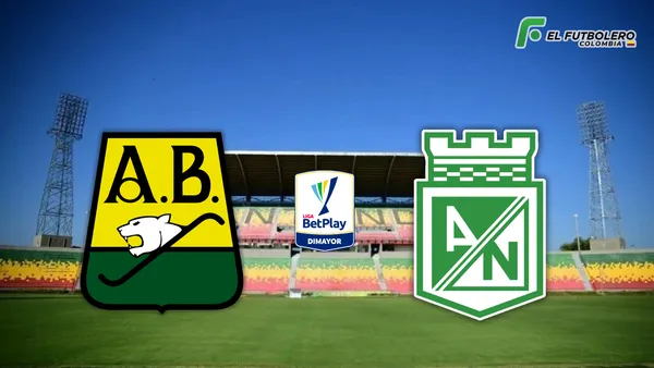 Atlético Bucaramanga vs Atlético Nacional Foto: Inder Santander y Escudoteca PN