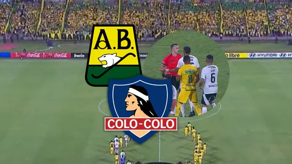 Atlético Bucaramanga y Colo Colo empataron en un vibrante 3 a 3 Foto: Captura de ESPN, Escudoteca