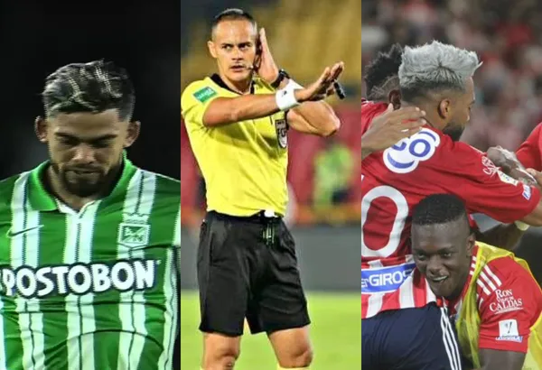 Atlético Nacional más allá de la derrota contra el Junior FC fue víctima de un arbitraje polémico que no puede pasar por debajo de la mesa.