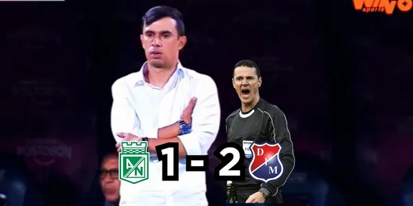 Atlético Nacional con arbitraje discutido de Wilmar Roldán.