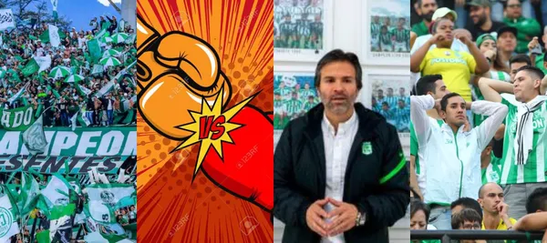 Atlético Nacional en cabeza de su presidente Benjamín Romero han tenido conflictos con las barras