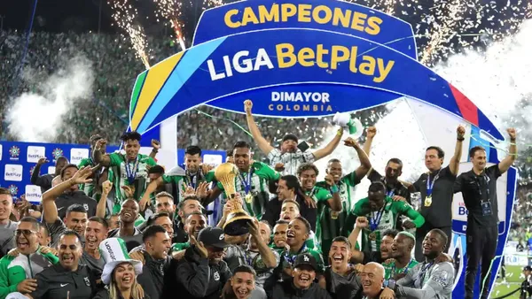 Atlético Nacional Campeón Foto: Antena 2