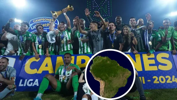 Atlético Nacional Campeón Foto: Claro Sports
