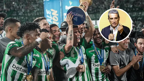 Atlético Nacional campeón Foto: Dimayor y Nacionaloficial