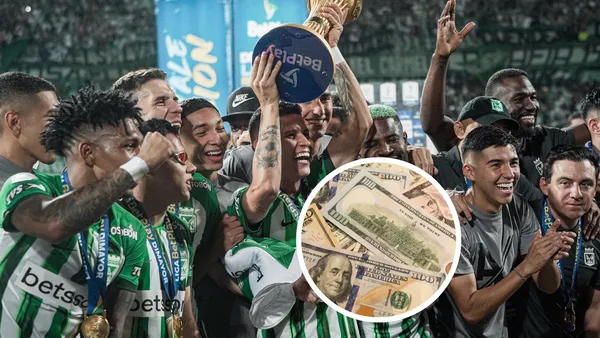 Atlético Nacional Campeón Foto: Nacionaloficial y Pexels