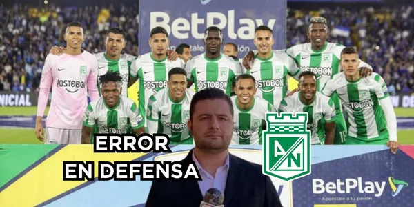 Atlético Nacional cometería un error en defensa según lo que indicó José Luis Alarcón, mira el video que está abajo.