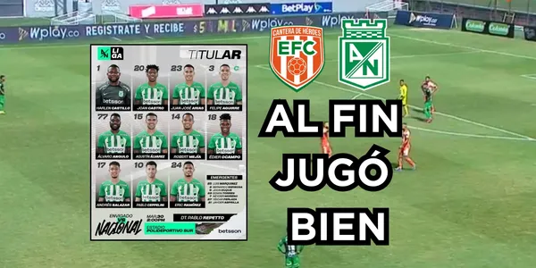 Atlético Nacional contra Envigado FC. Foto tomada de rueda de prensa DIMAYOR.