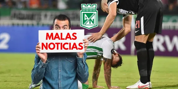 Atlético Nacional no deja de recibir malas noticias.