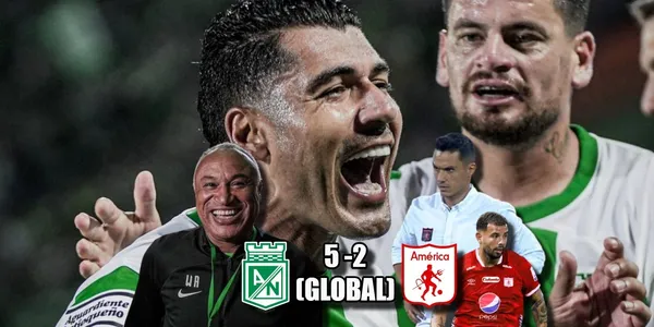 Atlético Nacional despachó al América de Cali en la Copa Colombia 2023.