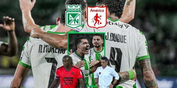 Atlético Nacional eliminó al América de Cali en la Copa Colombia 2023.