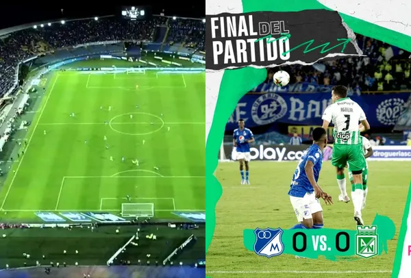 Atlético Nacional eliminó a Millonarios FC de la Liga BetPlay 2022-I.