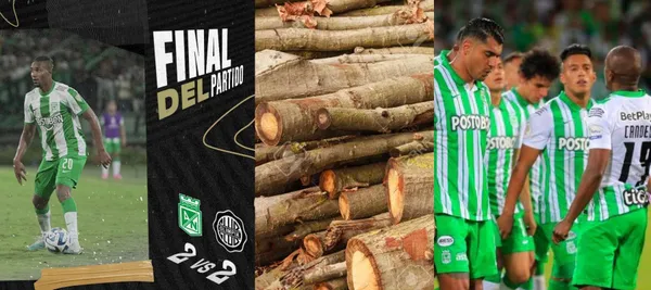 Atlético Nacional empató 2-2 ante Olimpia en Copa Libertadores en el estadio Atanasio Girardot