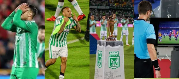 Atlético Nacional está empatando 1-1 ante Alianza Petrolera con una ayuda del VAR