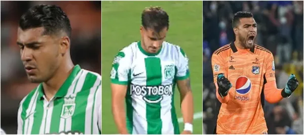 Atlético Nacional está empatando parcialmente ante Millonarios en el partido que se juega en el estadio Atanasio Girardot