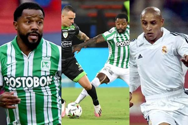 Atlético Nacional está ganando parcialmente 1-0 ante La Equidad y Dorlan Pabón tuvo una acción al estilo Roberto Carlos