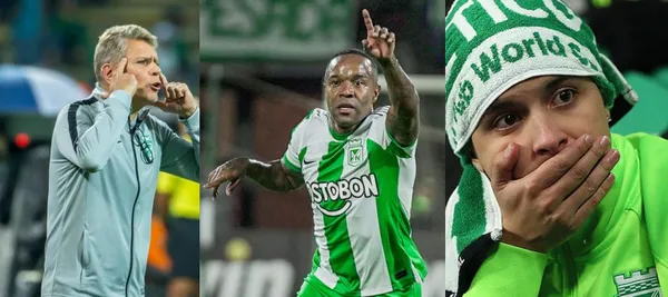 Atlético Nacional está jugando ante Águilas Doradas en el estadio Alberto Grisales