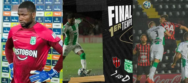 Atlético Nacional está perdiendo 1-0 ante Patronato en la Copa Libertadores