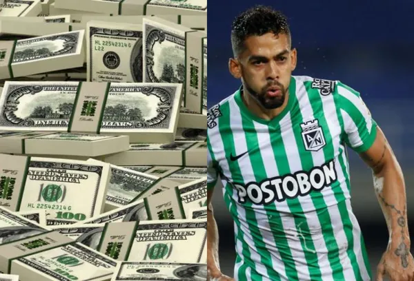 Atlético Nacional está perdiendo valores de mercado con respecto a Andrés Andrade.