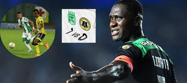 Atlético Nacional está venciendo al equipo petrolero con varias novedades en la titular