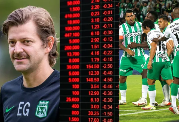Atlético Nacional estaría ad portas de entrar en una severa crisis y un dato así lo demuestra.
