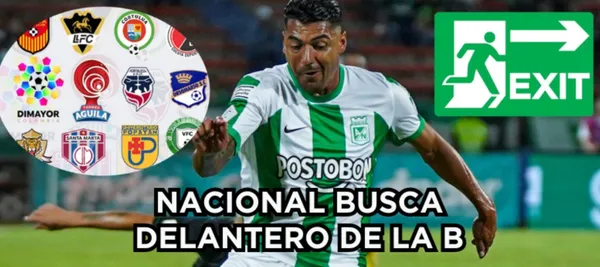 Atlético Nacional estaría buscando un nuevo delantero de cara a la próxima temporada