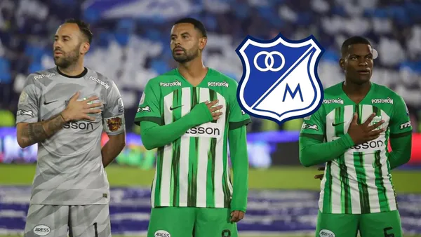 Atlético Nacional Foto: Antena 2 y Escudoteca