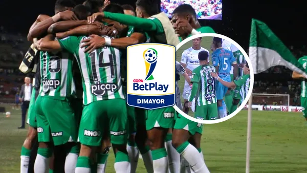 Atlético Nacional Foto: Futbolred, Escudoteca y Captura de Win Sports
