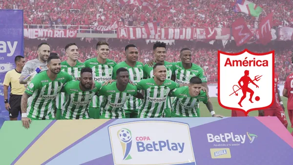 Atlético Nacional Foto: Telemedellín y Escudoteca