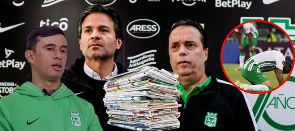 Atlético Nacional fracasó en la liga colombiana y fue humillado en la fecha pasada por Independiente Medellín