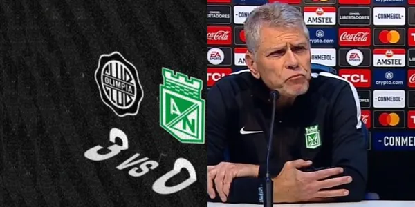 Atlético Nacional fue humillado en Paraguay.