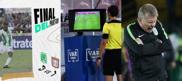 Atlético Nacional ganó 3-1 ante Boyacá Chicó en el partido que se jugó en el estadio Atanasio Girardot