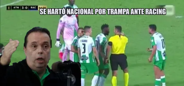 Atlético Nacional ganó ante Racing en Libertadores con un polémico arbitraje en contra
