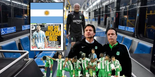 Atlético Nacional ha sido menospreciado en la prensa de Argentina.