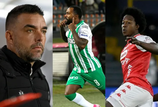 Atlético Nacional hizo respetar su casa contra el Santa Fe.